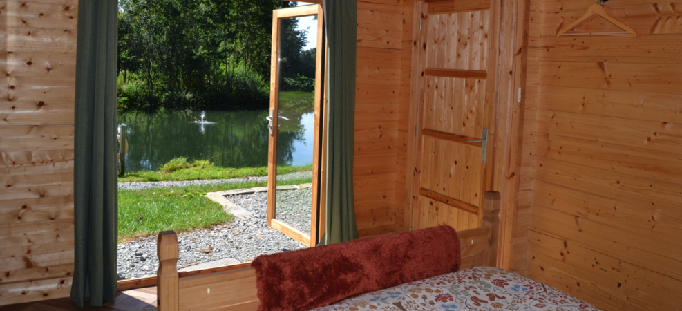 Oak Cabin View from Bedroom